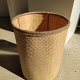 Lampshade in natural braided fiber h:40cm; d:20cm