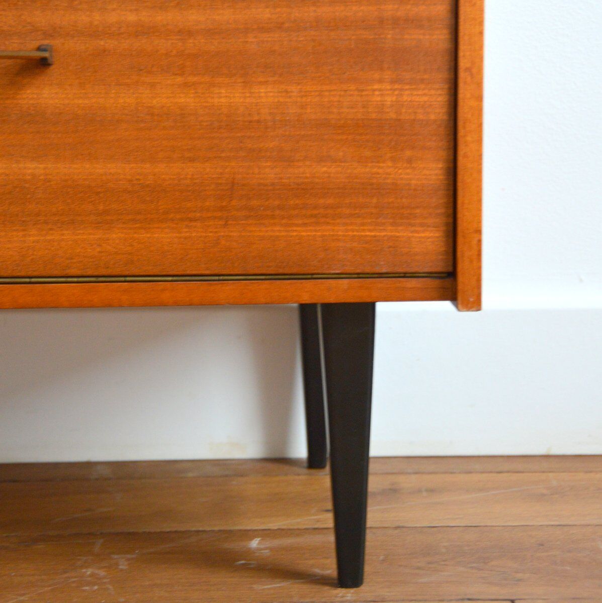 Vintage bass row 1950s