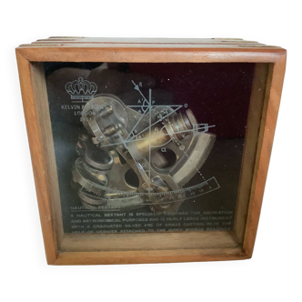 Marine compass sextant box