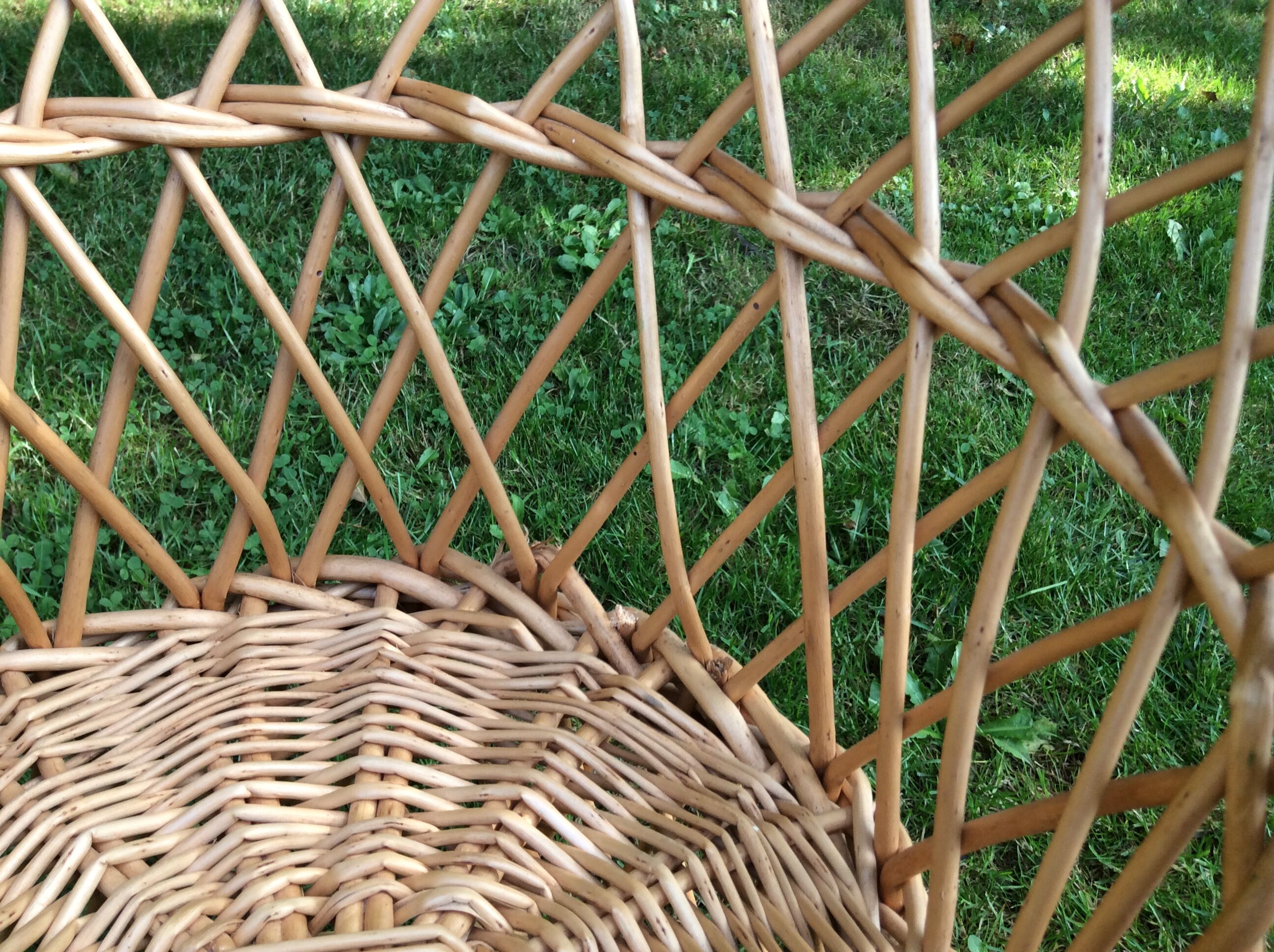 Children's wicker chair