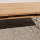 Table Formica eiffel legs, imitation wood, vintage, 70s