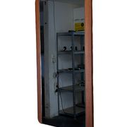 60s 70s teak mirror