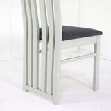 Set of 4 eighties design chairs 'Meern'