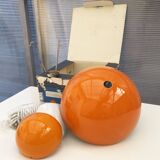 Verner Panton Flower Pot Suspension for Louis Poulsen, Orange