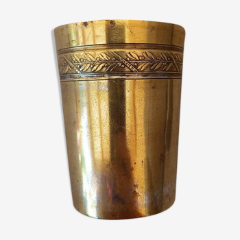 Copper or brass cup