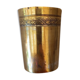 Copper or brass cup