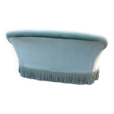 Banquette crapaud bleue