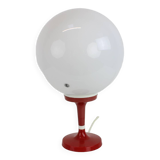 Lampe de table vintage Verre Valasske Mezirici, 1970