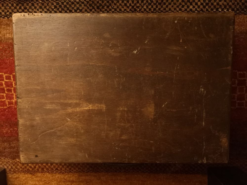 Uncompartmentalized painter's briefcase/suitcase - 1930s/1940s