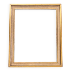 miroir en bois doré