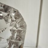 Pair of crystal ashtrays