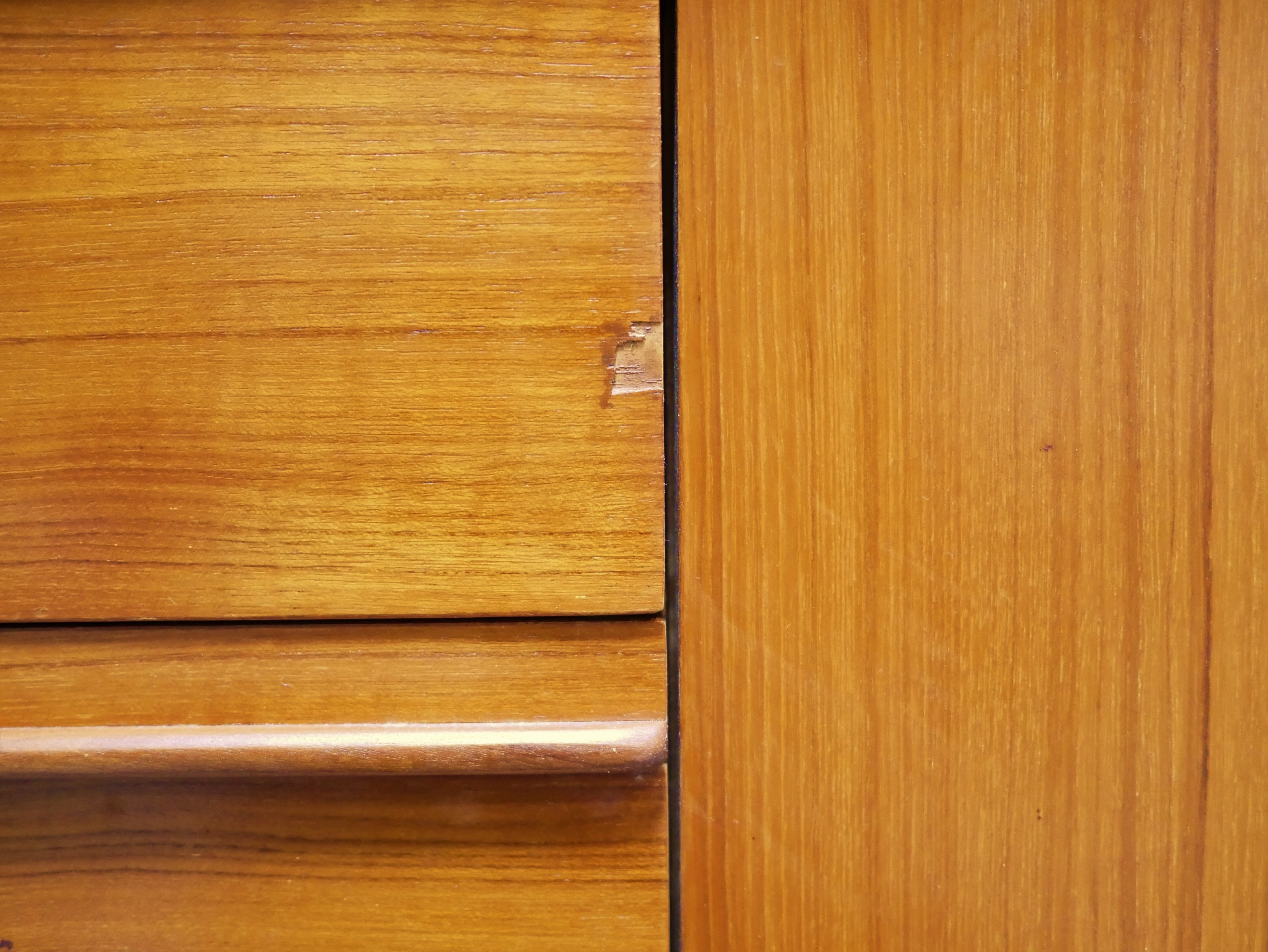 Buffet enfilade haute vintage teak