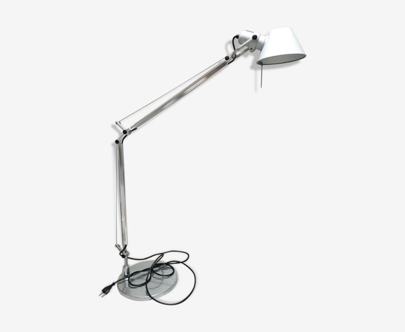 Lampe Artemide tolomeo en aluminium poli et anodisé grand modèle