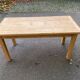 Renovated solid wood farmhouse dining table, 150cm