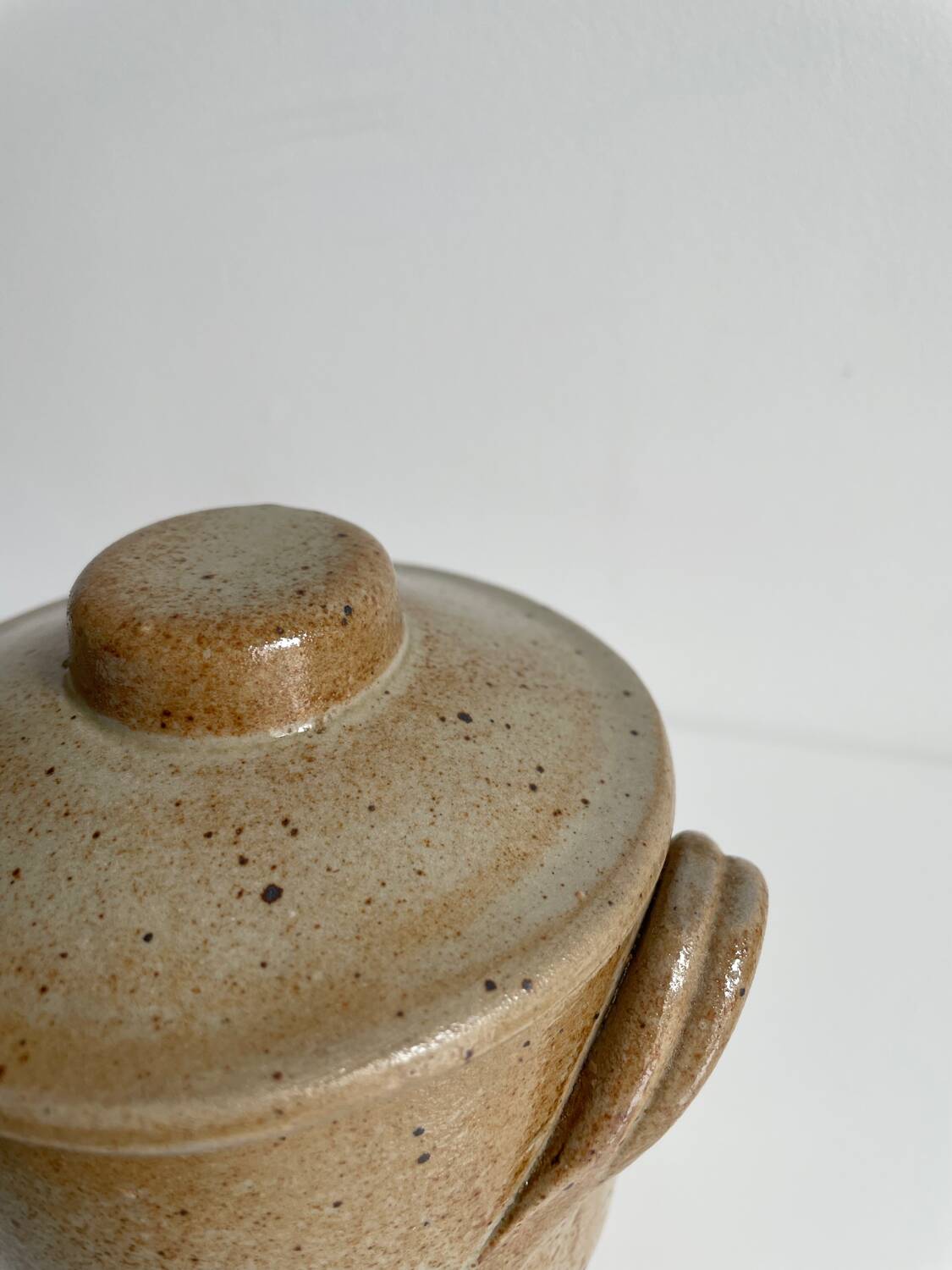 Théière et pot en grès émaillé