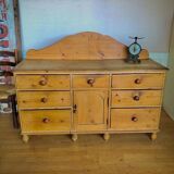 Buffet de cuisine en pin 1900