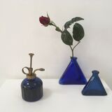 Vintage cobalt blue glass spray