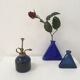 Vintage cobalt blue glass spray