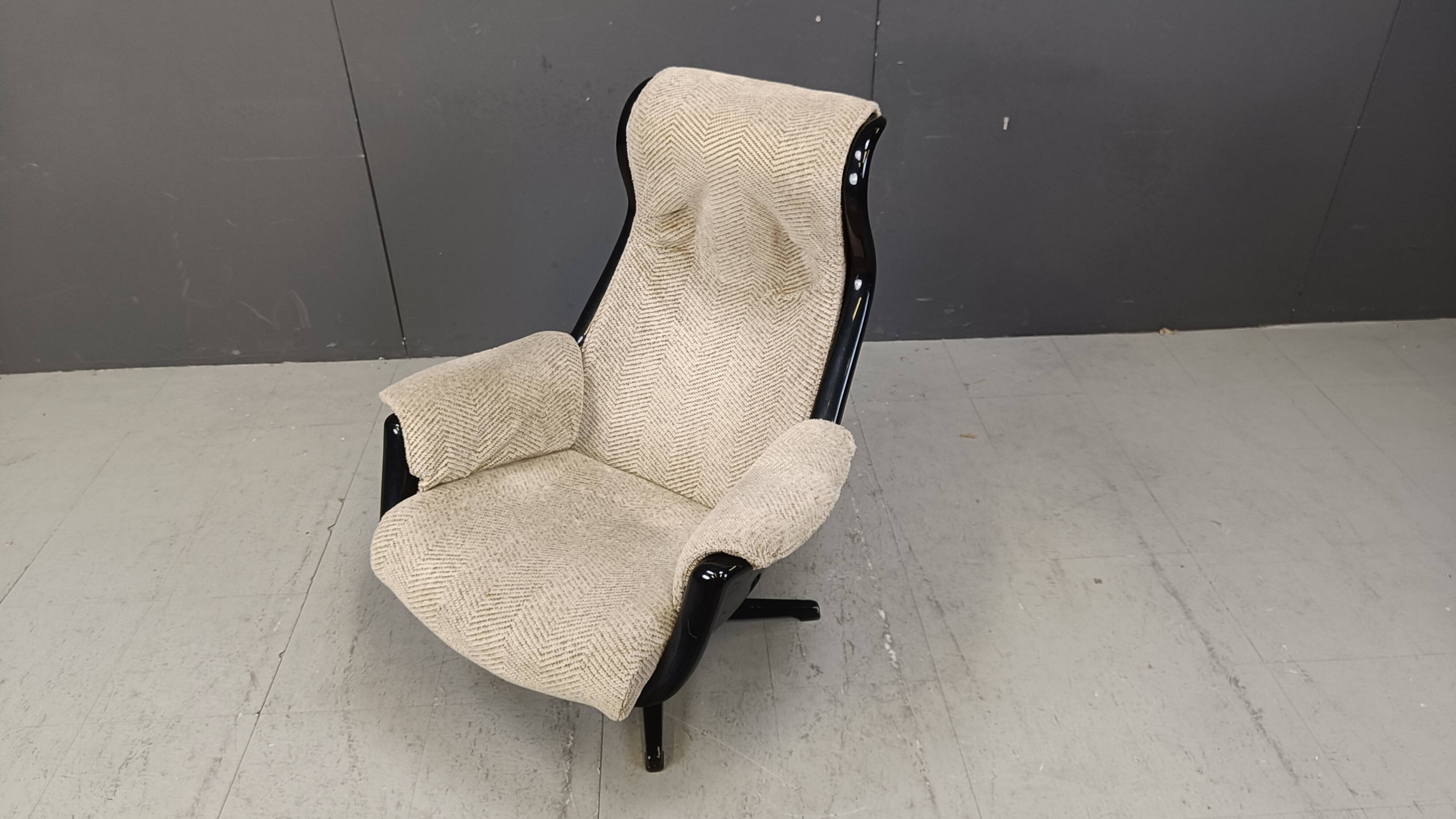 Mid-century space age galaxy armchair by Alf Svensson for Dux, 1968