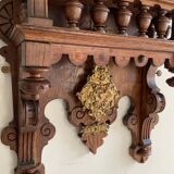 Antique Gustav Becker Freiburg Regulator Oak Case Clock, Germany, 1900s