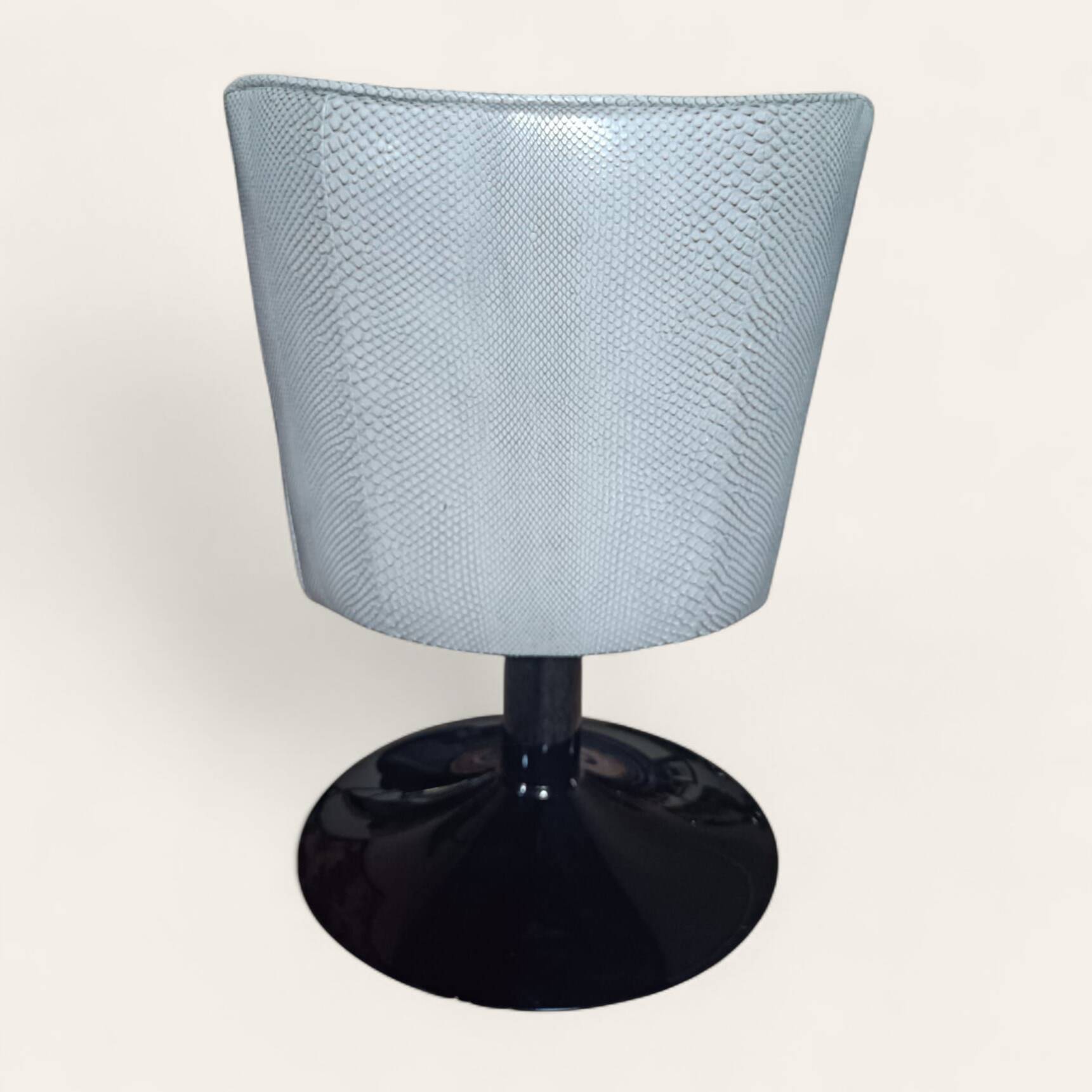 Pair of vintage 1970s swivel chairs