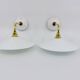 Opaline wall lights