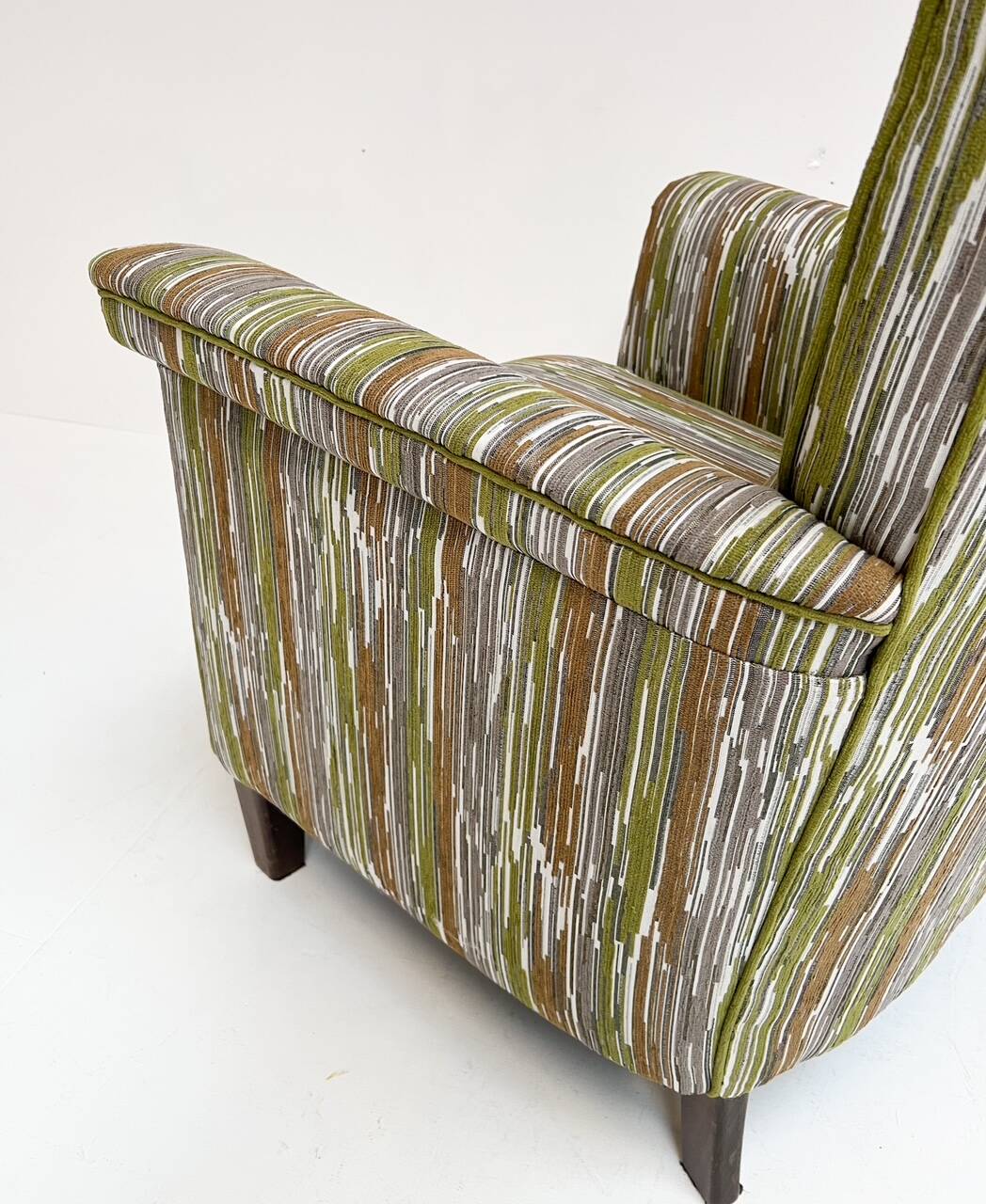 Re-upholstered vintage armchair, 1960’s