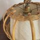 Bamboo and rattan suspension, Louis Sognot