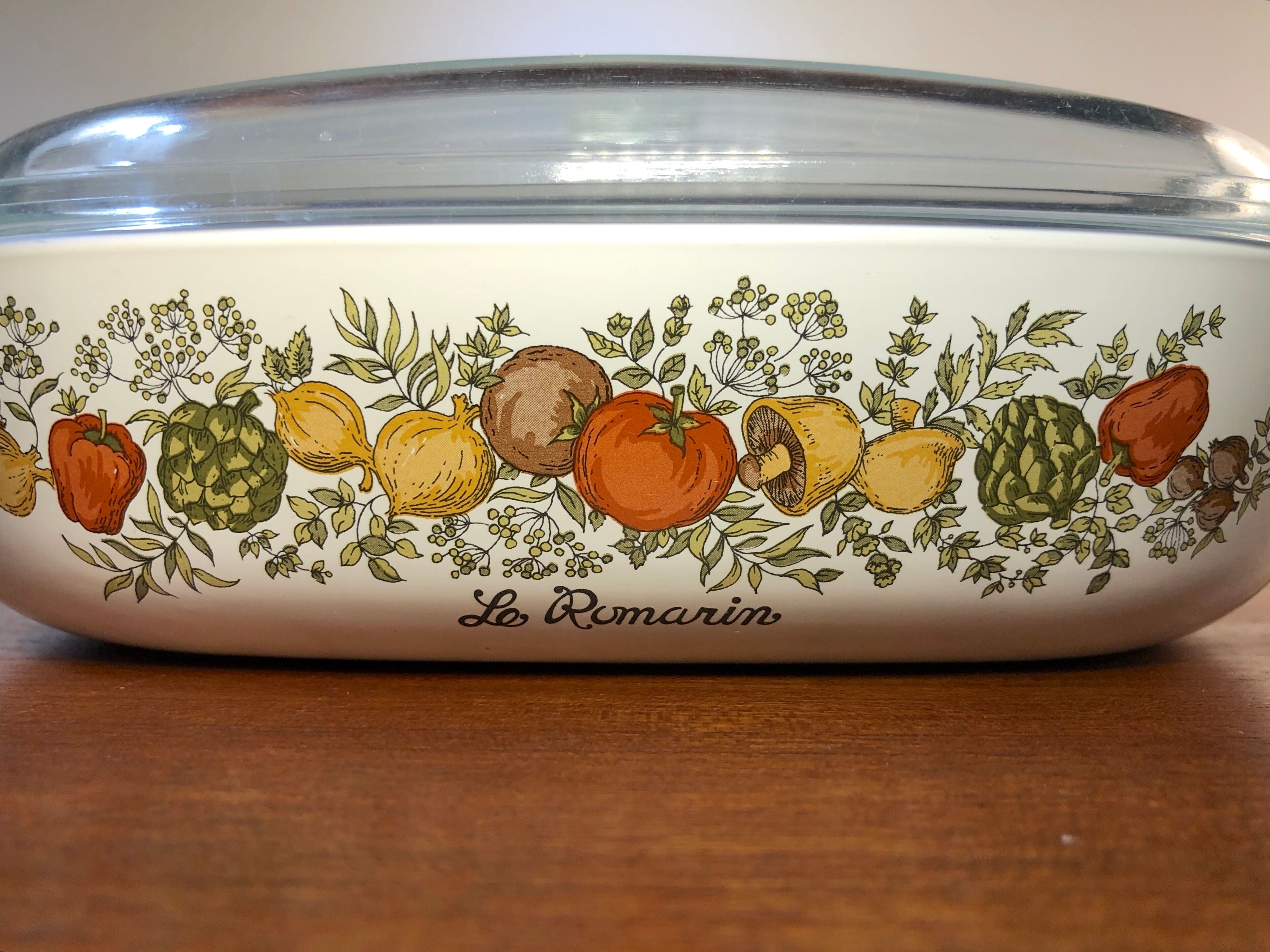 Cocotte vintage Pyroflam Le Romarin - made in Hollande