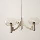 Chandelier with 3 lights by Gaetano Sciolari – Italian design from the 1970s.