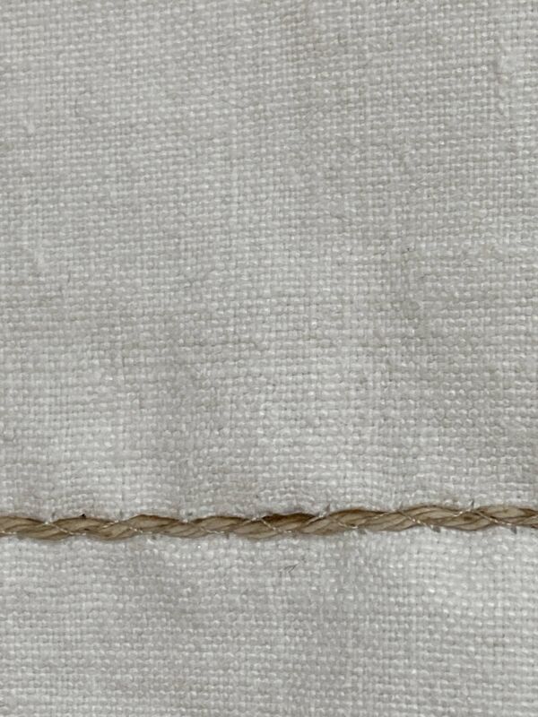 Suspension draps en lin ancien
