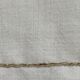 Old linen curtain suspension