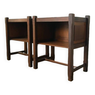 Paire de tables de chevet
