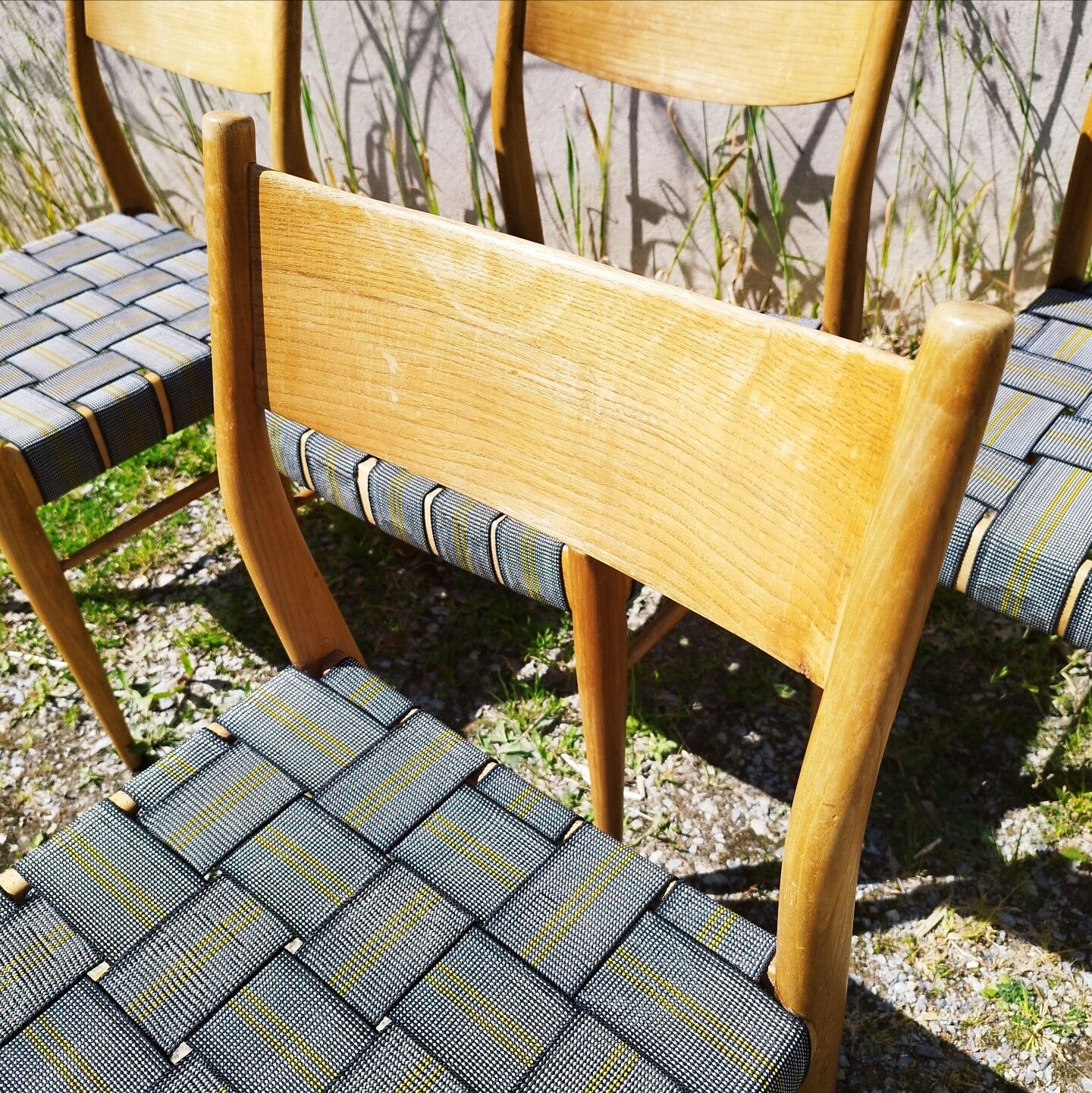 6 vintage Scandinavian chairs