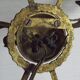 French Vintage Bronze Empire Arrow & Quiver Criss Cross Double Wall Sconces