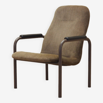 Brown armchair, Danish design, 1960s, production: Denmark