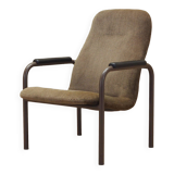 Brown armchair, Danish design, 1960s, production: Denmark