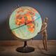 Mappemonde globe terrestre 1983