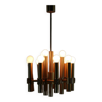 Italian seventies design ceilinglamp Angelo Brotto for Esperia