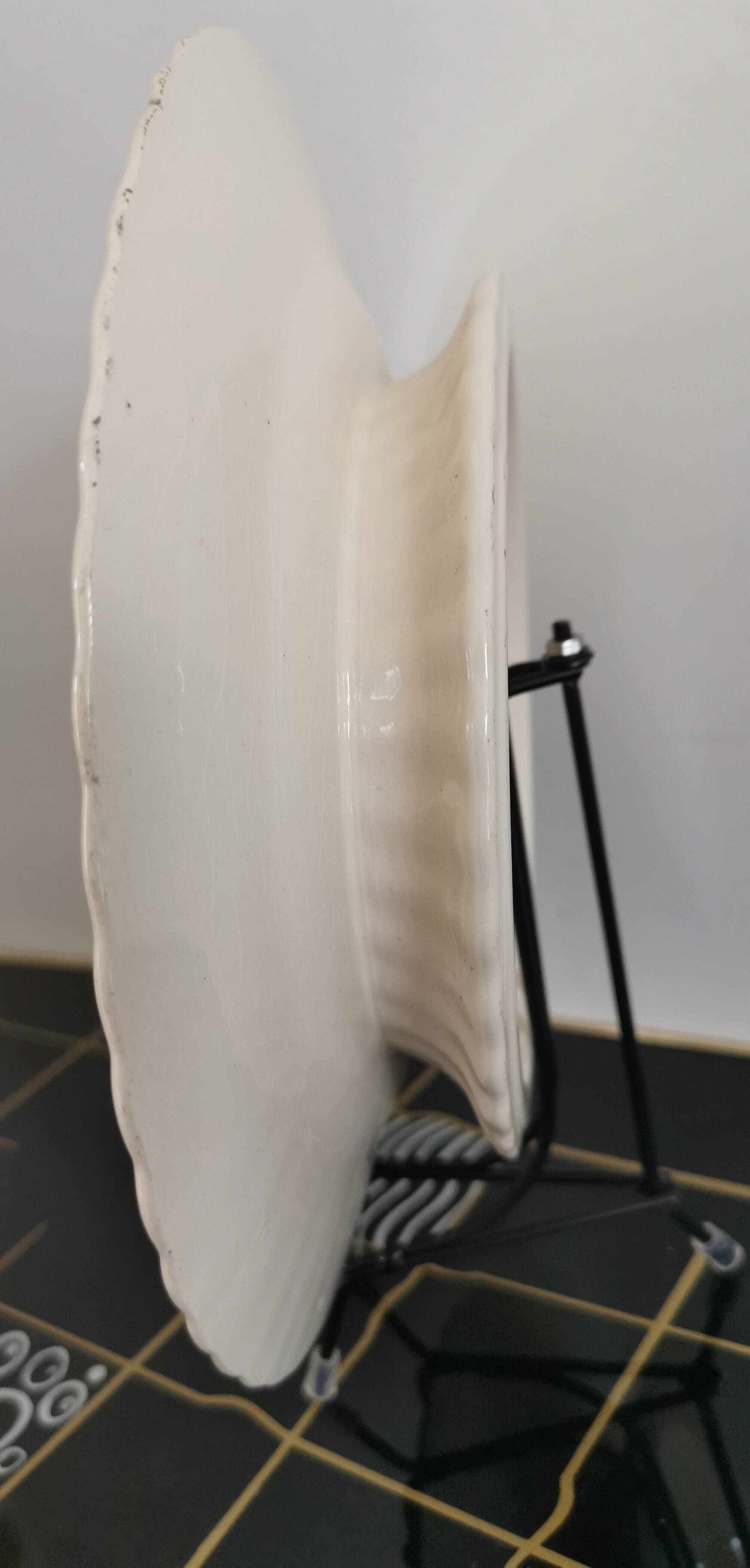 Compotier Longchamp Terre de Fer modèle "rubans"