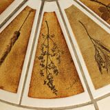 Coffee table "Herbarium" by Roger Capron 1960s