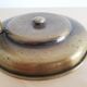 1960s brass and glass table lamp vintage