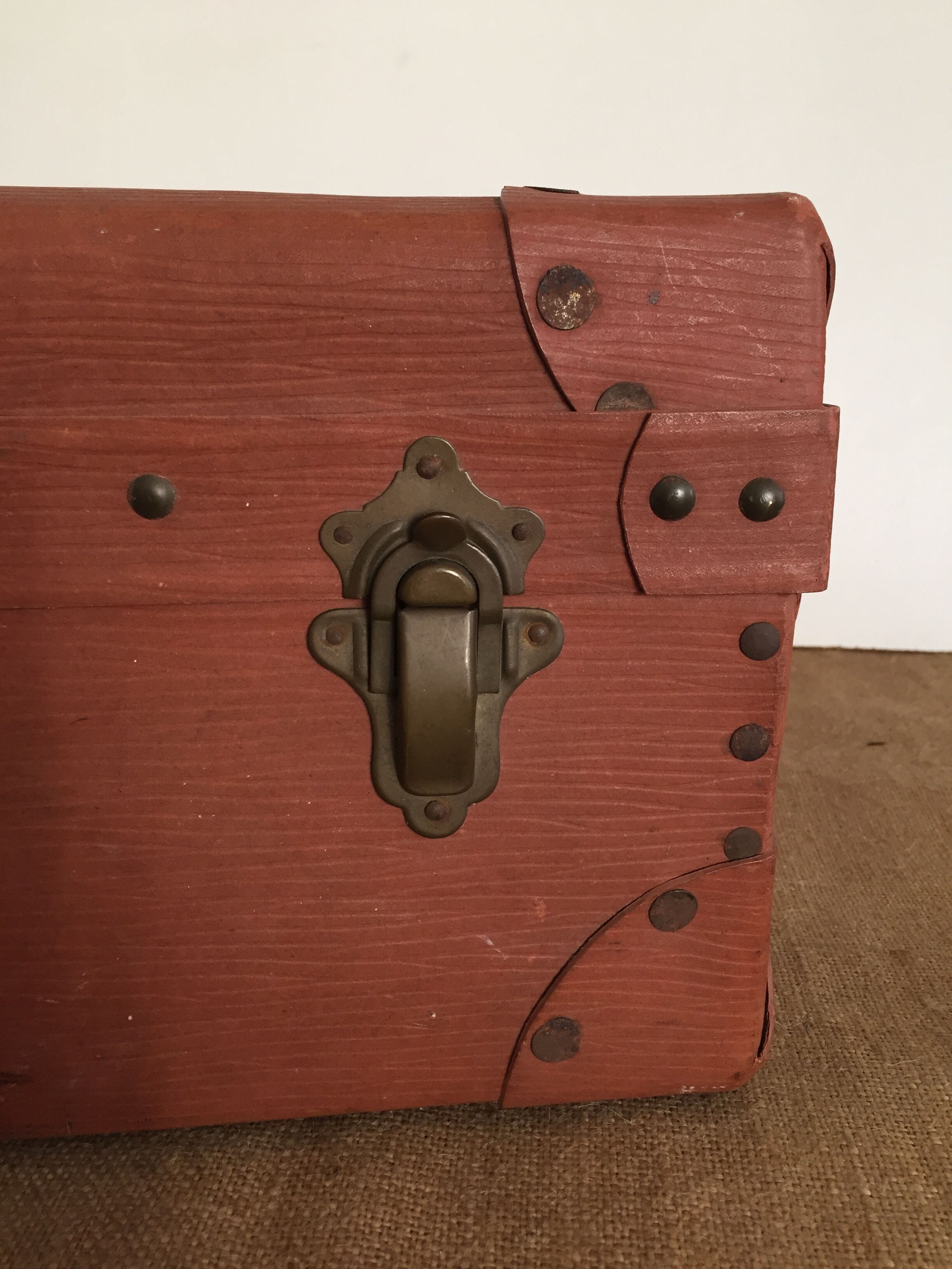 Large old suitcase, vintage