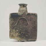 Large stoneware bottle by Gérard Brossard, La Borne