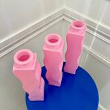 IKEA pink soliflore vases
