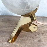Vintage globe clip lamp