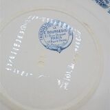 Series of 6 soup plates