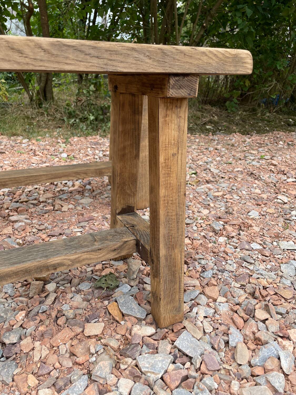 Oak benches