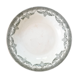 Clairefontaine iron earth service round dish