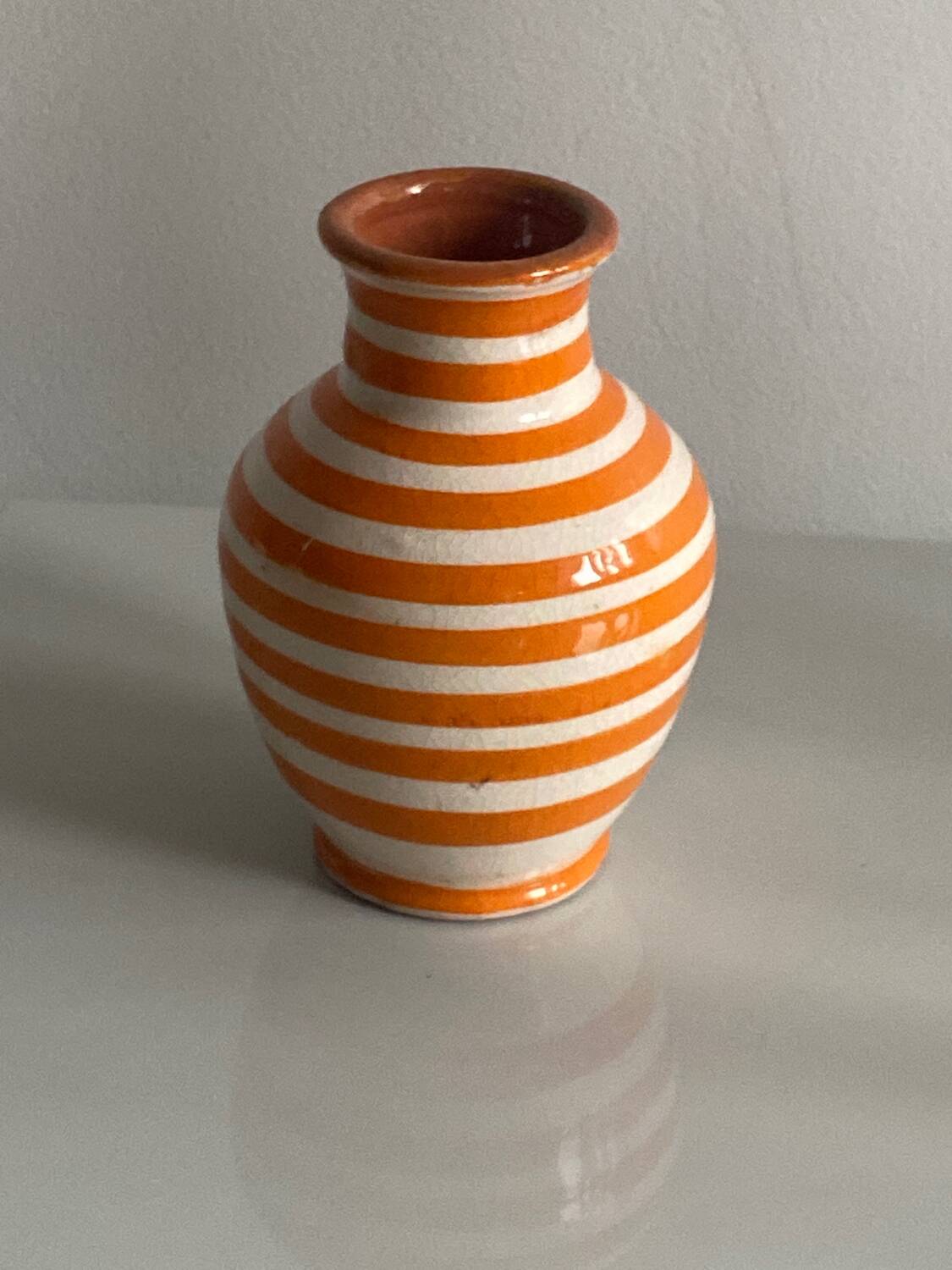 Handcrafted terracotta vase